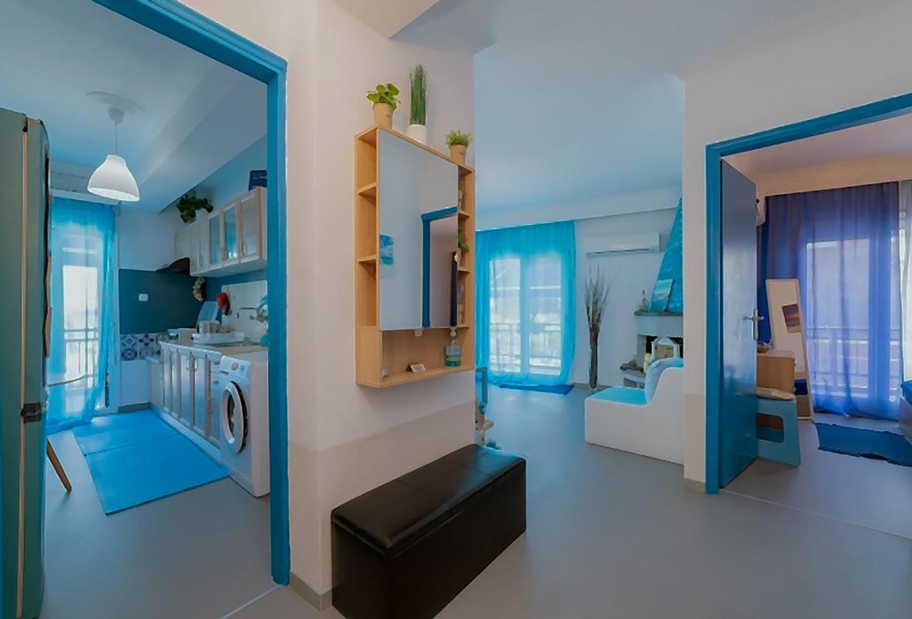 Appartamento Upper Deck Apt. Néa Péramos Esterno foto